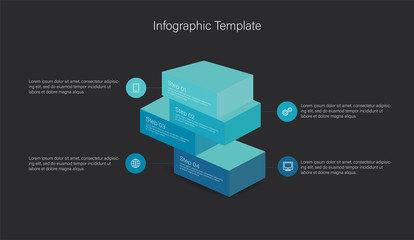 3d infographic elements