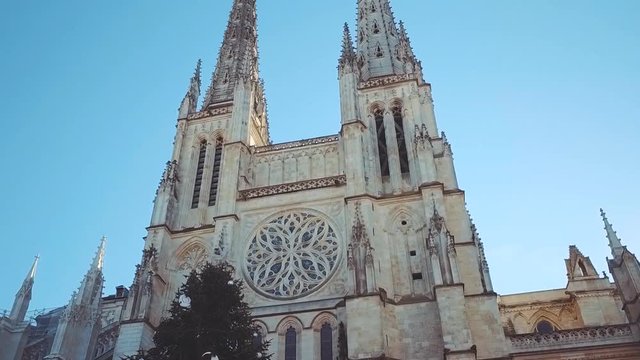 bordeaux cathedrale saint andre facade gothic