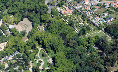aerial panoramas of the city of vigo
