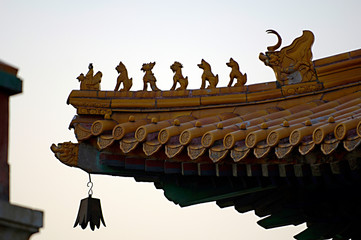 Fototapeta na wymiar ancient chinese architecture image