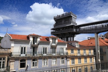 Fototapeta na wymiar Lisbon - Santa Justa