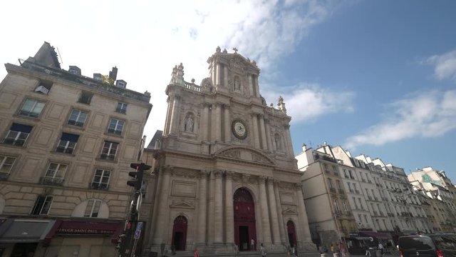 &eacute;glise  Paris 4k