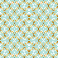 Vector abstract geometric seamless pattern. Elegant  texture with mesh, net, lattice, grid, diamond shapes, rhombuses. Simple graphic background. Repeat design for decor, textile, cover, wrapped, tile