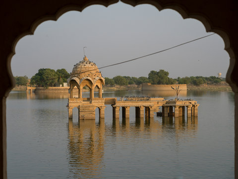 Gadsisar Lake, Jaisalmer, Rajasthan, India