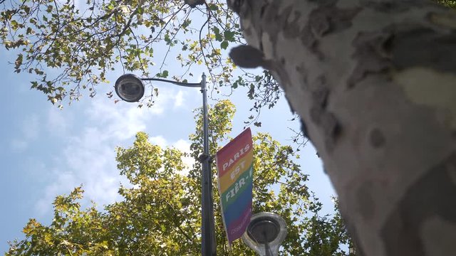  Paris flag gay 4k