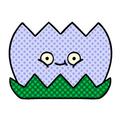 comic book style cartoon water lilly