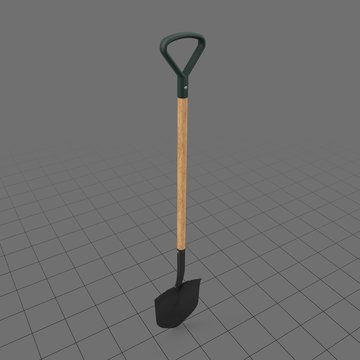 Rounded shovel