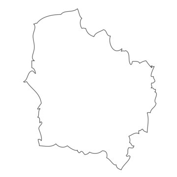 Hauts-de-France - map region of France