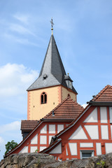 Obraz premium St.-Martins-Kirche in Bad Orb