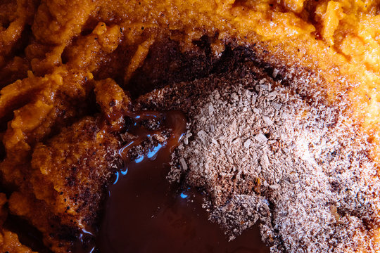 Pumpkin Purre with Dulce de Leche and Spices