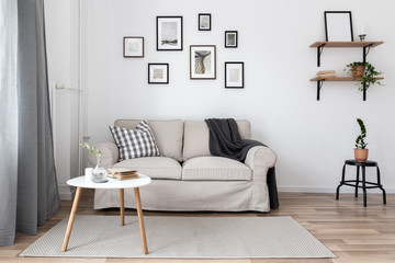 Couch and coffee table