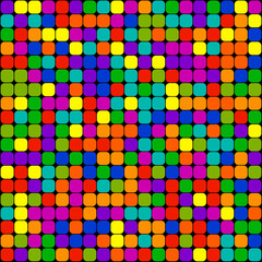 Abstract squares background.