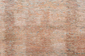Fototapeta premium Old red brick wall background