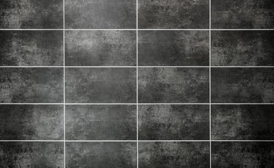 gray tiles background