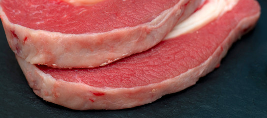 Breast beef on the bone.