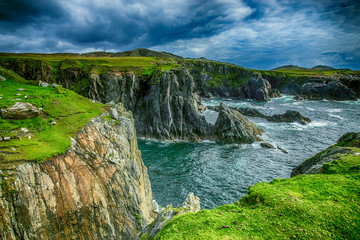 stunning cliffs on Achill Island