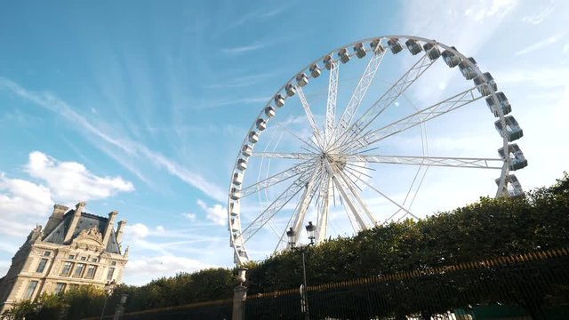 roue manege paris 4K
