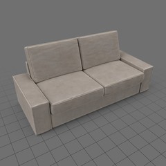 Modern two seater sofa