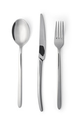 Fork, spoon and knife