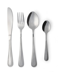 Fork, spoon and knife