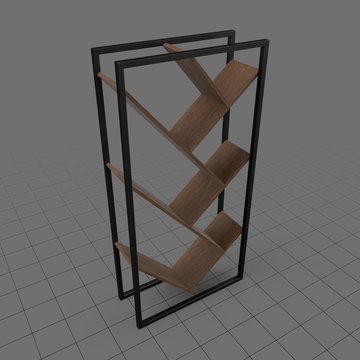 Modern bookshelf