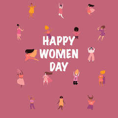 International Women Day Illustration