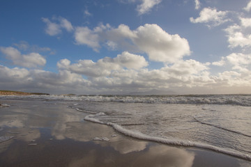 Stormy clouds over Atlantic Ocean, West of Ireland Co Mayo 