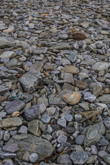 Rocks formation on the beach. 
