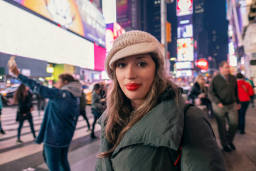 young woman in the city street photography beauty gorgeous excellent fair fascinate skin tone...