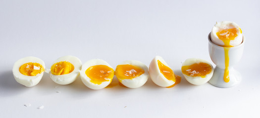 Soft boiled eggs