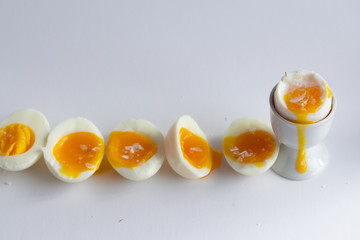Soft boiled eggs