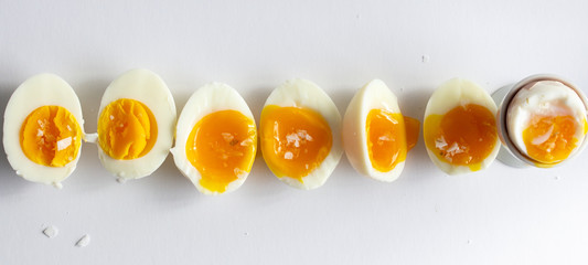 soft boiled eggs