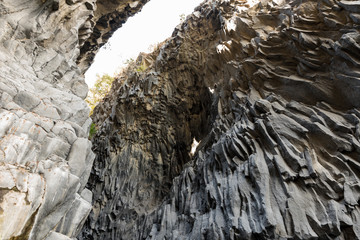 Caves of Alcantara Sicily Italy
