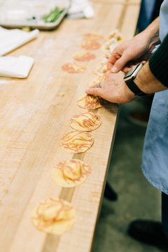 Hand Made Lobster Ravioli 