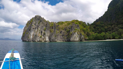 tropical island in philippines