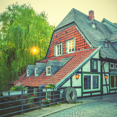 Half-timbered house in Goslar