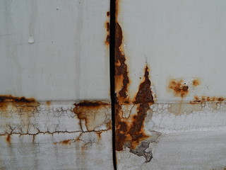 rust on the car