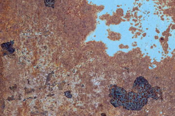 Dark worn rusty metal texture background. Rust texture  on  metal sheet abstrack background concept