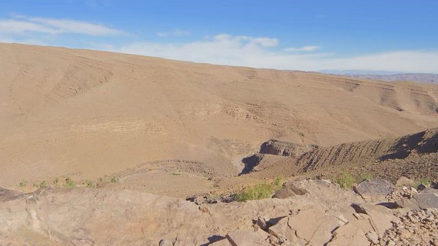 Scenic footage from Tizgui, Morocco.