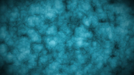 Fototapeta na wymiar Abstract 2D art animation pieces of hues of blue. 2D animation blue tone grunge texture abstract background. Blue abstract wave, rippled water & cloud texture background. Fantasy & dreamy forms.