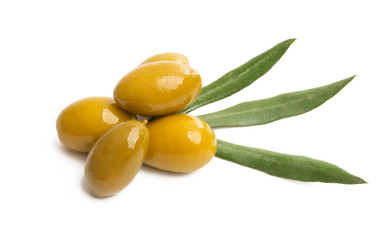 olives isolated