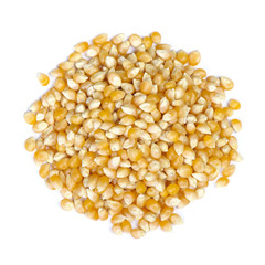 Pile of dried corn