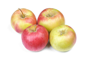 Group of natural eco apples