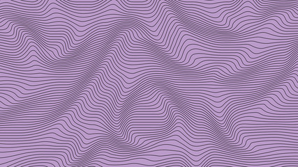 colorful curvy geometric lines wave pattern texture on colorful background. Wave Stripe Background....