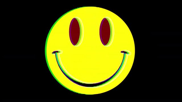 rave smile acid happy face
