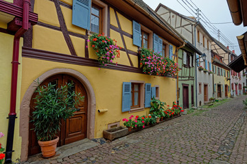 Fototapeta na wymiar Eguisheim, Alsace, Haut-Rhin, Grand Est, France 