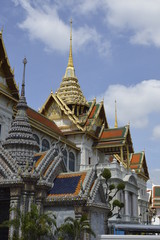 Fototapeta premium wat phra kaew temple in bangkok thailand