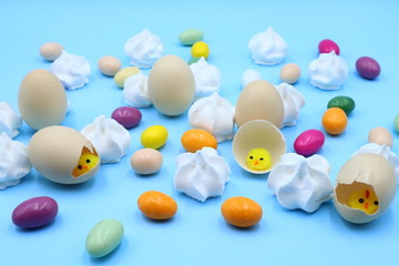 Colorful Easter Composition