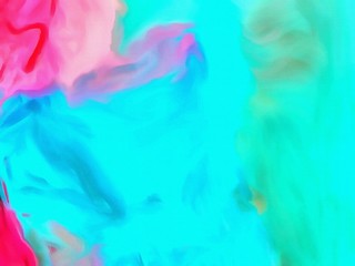 Chaotic lines on soft background in cartoon style. Abstract art in very bright juicy colors. Surreal painting texture. Psychedelic modern art. Warm saturated backdrop. Funny style crazy artwork.