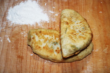 Afghani Food Bolani or Pirki